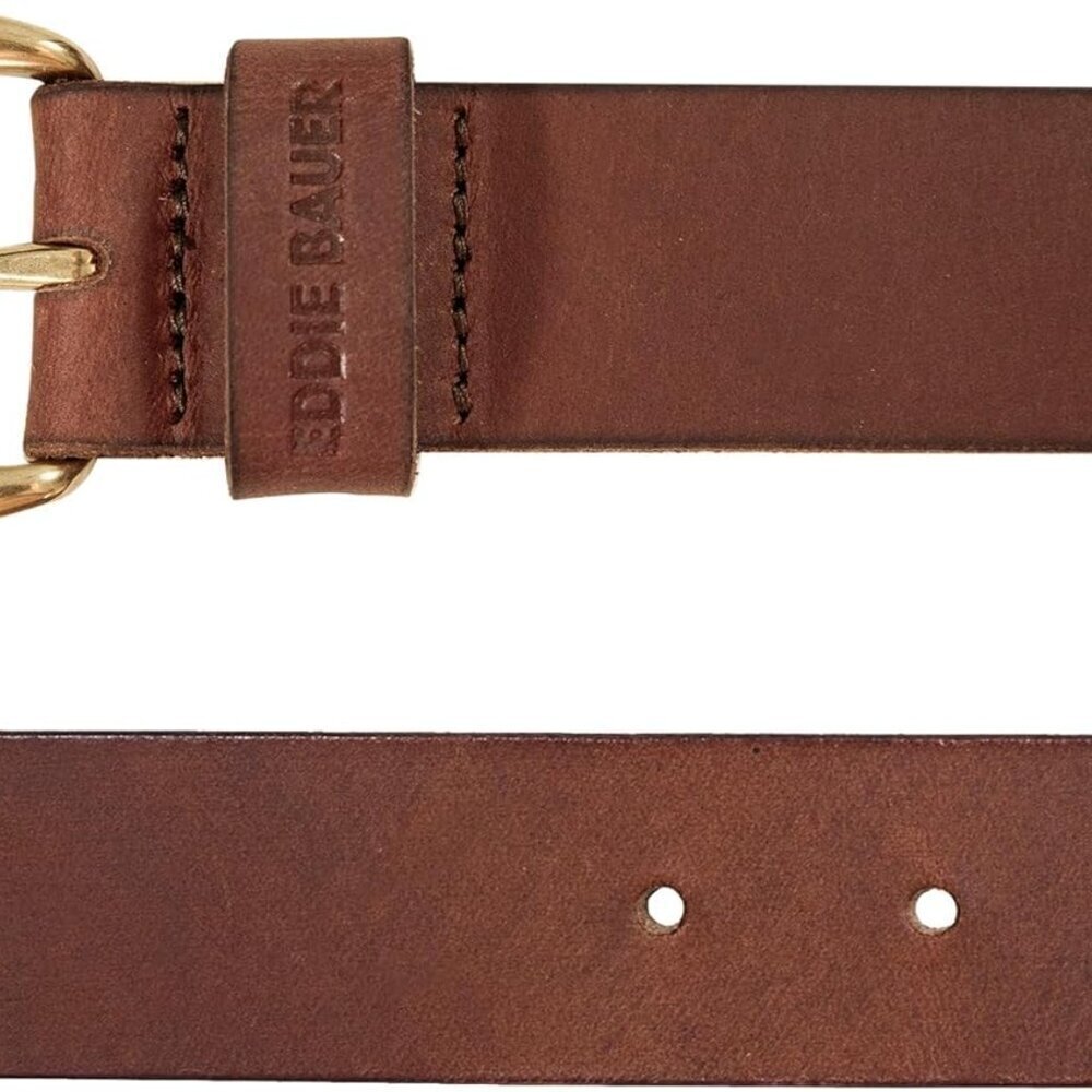 Women's Leather Belt Tan X-Large Casual Durable Metal Buckle Accessory - Picture 3 of 7